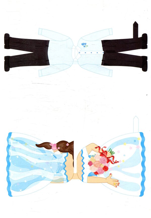Groom And Bride Dress Up The Doll - Наречений та наречена Одягни ляльку - Author not specified 9789669395801-3