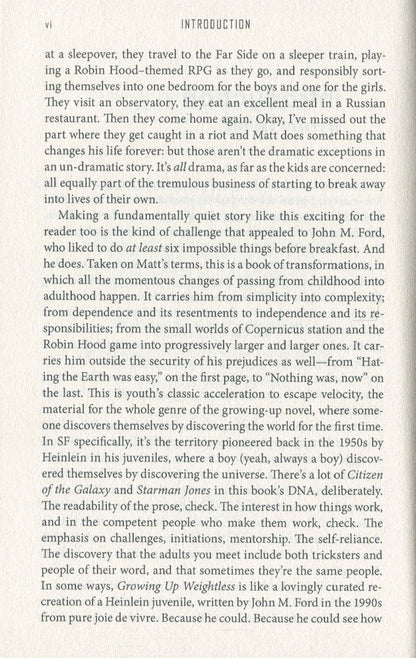 Growing Up Weightless / Growing Up Weightless Джон М. Форд 978-1-473-23282-2-4