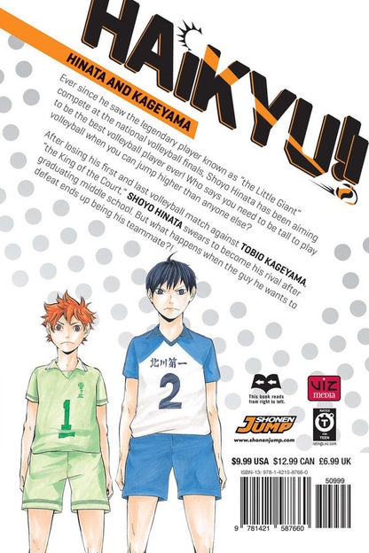 Haikyu!! Volume 1 Haruichi Furudate / Харуити Фурудатэ 9781421587660-2