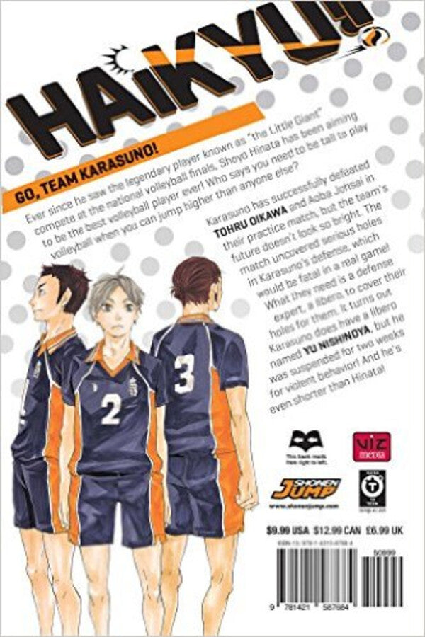Haikyu !! Volume 3 Haruity Furudate / Харуити Фурудатэ 9781421587684-3