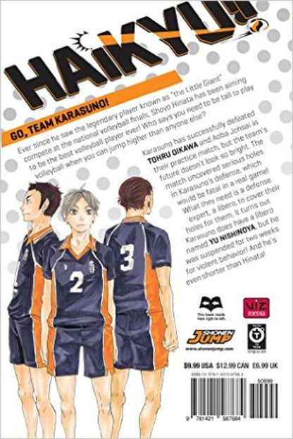 Haikyu !! Volume 3 Haruity Furudate / Харуити Фурудатэ 9781421587684-3
