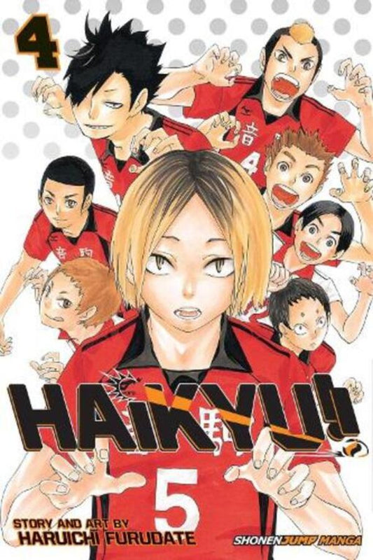 Haikyu !! Volume 4 Haruity Furudate / Харуити Фурудатэ 9781421587691-1