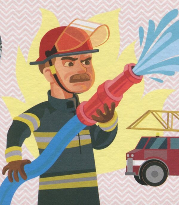 Half puzzles. Professions / Пазли-половинки. Професії Елена Ольховская -5