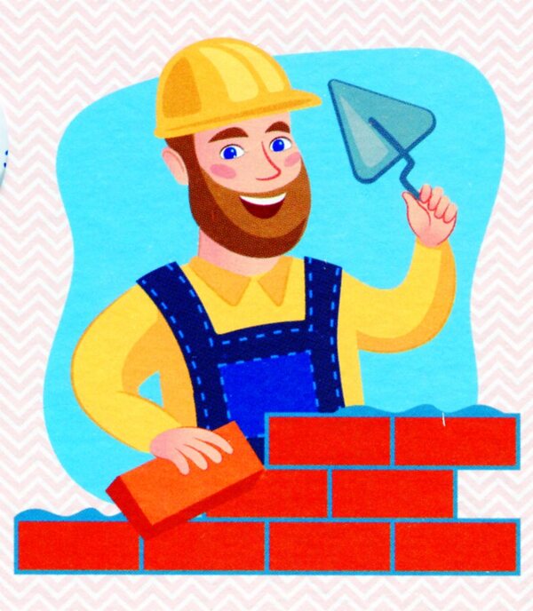 Half puzzles. Professions / Пазли-половинки. Професії Елена Ольховская -6