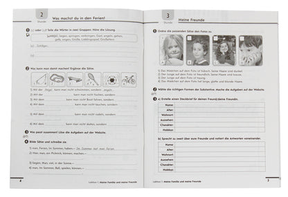 Hallo, friends! German language. A workbook. 7th grade (+ Language portfolio) / Hallo, Freunde! Німецька мова. Робочий зошит. 7 клас (+ Мовне портфоліо) Светлана Сотникова 978-617-09-6451-9-3
