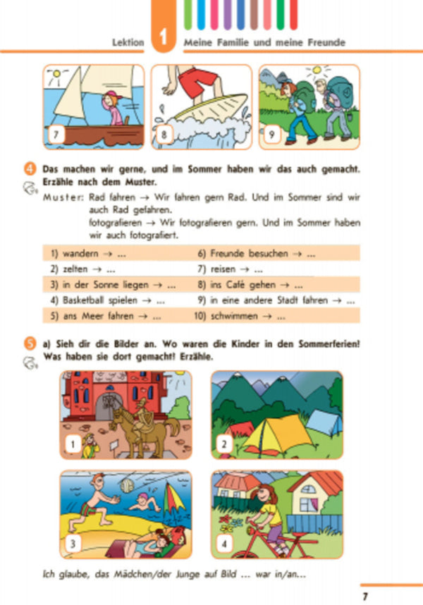 Hallo, friends! Textbook of the German language. 8th grade / Hallo, Freunde! Підручник з німецької мови. 8 клас Светлана Сотникова 978-617-09-2862-7-5