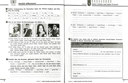 Hallo, friends! Workbook on the German language. 8th grade New program / Hallo, Freunde! Зошит з німецької мови. 8 клас. Нова програма Анна Гоголева, Светлана Сотникова 9786170929617-4
