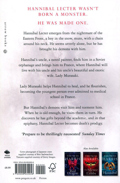 Hannibal Rising / Hannibal Rising Томас Харрис 9780099532958-2