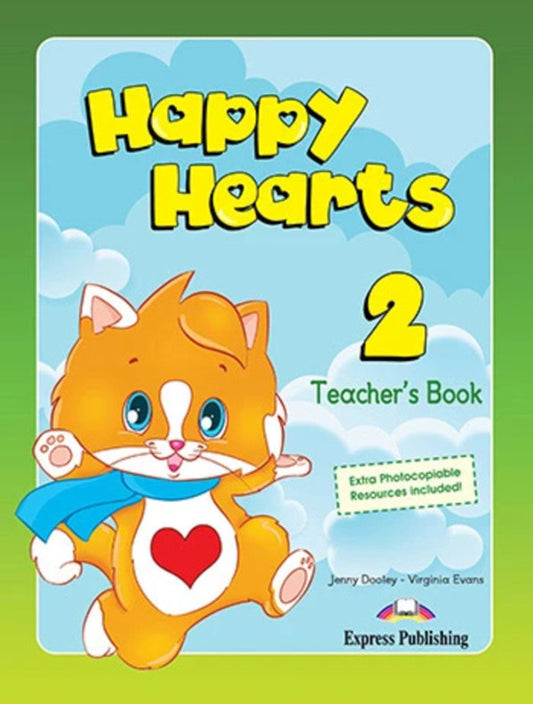 Happy Hearts 2 Teachers Book Jenny Dooley, Virginia Evans - Дженни Дули, Вирджиния Эванс 9781848626539-1