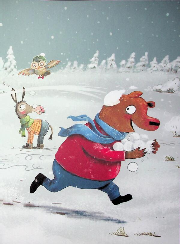 Hare Hibiscus and Christmas beast / Заєць Гібіскус і Різдвяний Звір Андреас Кениг 978-617-8287-51-1-5