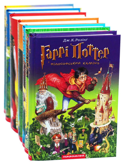 Harry Potter (7 Book Set) / Гаррі Поттер (комплект із 7 книг) Джоан Роулинг 978-966-7047-39-9, 966-7047-34-2, 966-7047-36-9, 966-7047-40-7, 966-7047-42-3, 978-966-7047-29-0, 978-966-7047-70-2-1
