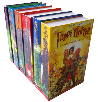 Harry Potter (7 Book Set) / Гаррі Поттер (комплект із 7 книг) Джоан Роулинг 978-966-7047-39-9, 966-7047-34-2, 966-7047-36-9, 966-7047-40-7, 966-7047-42-3, 978-966-7047-29-0, 978-966-7047-70-2-6