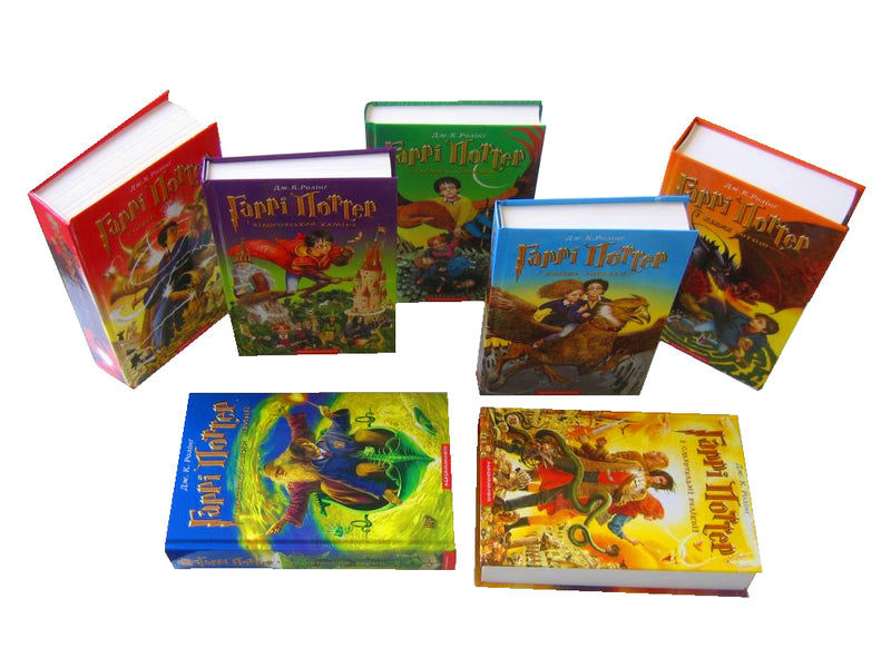 Harry Potter (7 Book Set) / Гаррі Поттер (комплект із 7 книг) Джоан Роулинг 978-966-7047-39-9, 966-7047-34-2, 966-7047-36-9, 966-7047-40-7, 966-7047-42-3, 978-966-7047-29-0, 978-966-7047-70-2-4