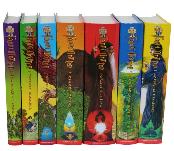 Harry Potter (7 Book Set) / Гаррі Поттер (комплект із 7 книг) Джоан Роулинг 978-966-7047-39-9, 966-7047-34-2, 966-7047-36-9, 966-7047-40-7, 966-7047-42-3, 978-966-7047-29-0, 978-966-7047-70-2-3