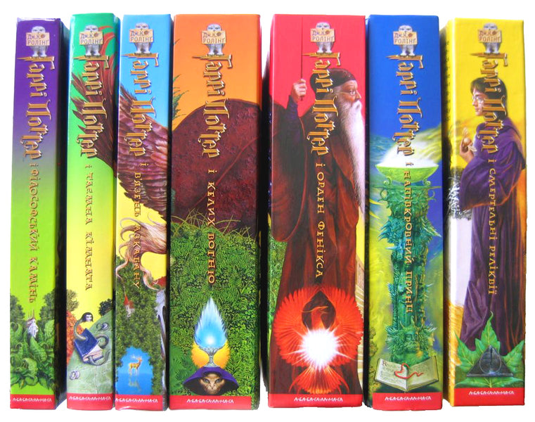 Harry Potter (7 Book Set) / Гаррі Поттер (комплект із 7 книг) Джоан Роулинг 978-966-7047-39-9, 966-7047-34-2, 966-7047-36-9, 966-7047-40-7, 966-7047-42-3, 978-966-7047-29-0, 978-966-7047-70-2-5