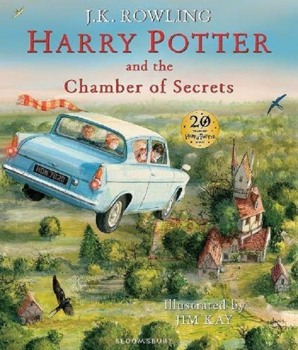 Harry Potter And The Chamber Of Secrets Illustrated Edition Joan Rowling - Джоан Роулинг 9781408845653-1