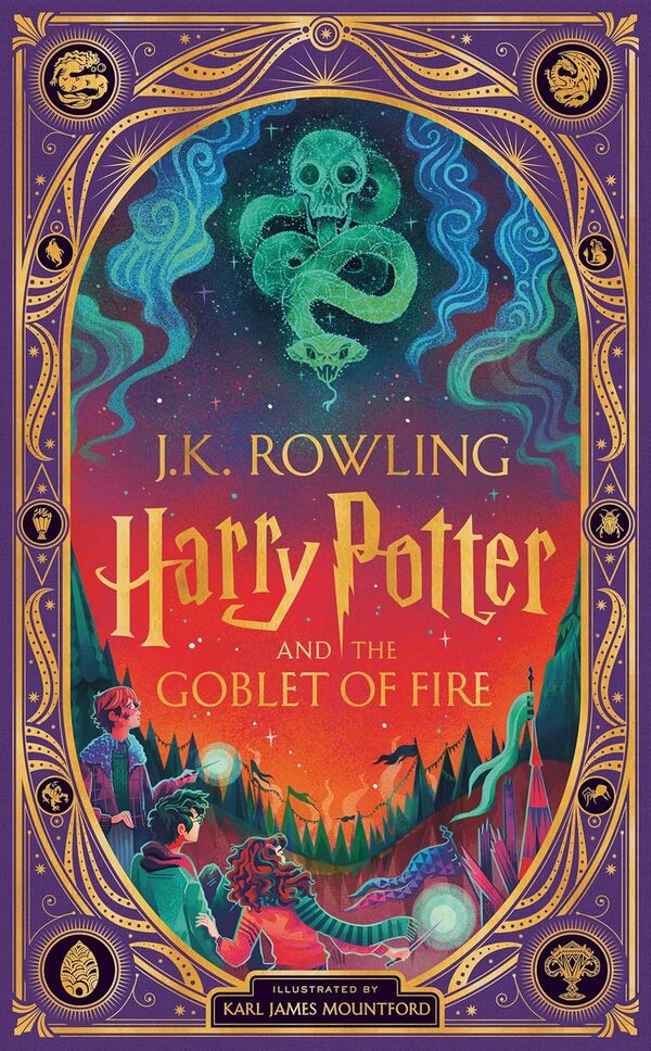 Harry Potter And The Goblet Of Fire (Interactive Illustrated Edition) JK Rowling, Jess Theis-Gilbert / Джоан Роулинг, Джесс Тайс-Гилберт 9781526691262-1