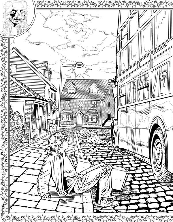 Harry Potter Coloring Book - Гарр Поттер Розмальовка - Author not specified 9786175294208-5