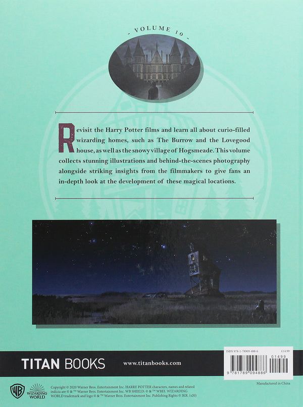 Harry Potter The Film Vault. Volume 10. Wizarding Homes and Villages / Harry Potter. The Film Vault. Volume 10. Wizarding Homes and Villages Джоди Ревенсон 978-1-78909-488-6-2