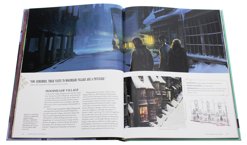 Harry Potter The Film Vault. Volume 10. Wizarding Homes and Villages / Harry Potter. The Film Vault. Volume 10. Wizarding Homes and Villages Джоди Ревенсон 978-1-78909-488-6-5
