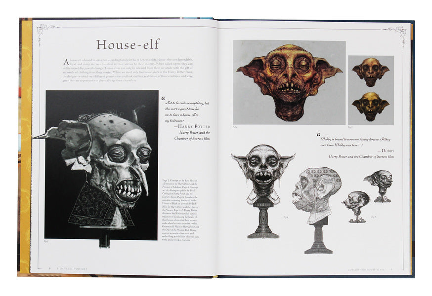 Harry Potter The Film Vault. Volume 9. Goblins, House-Elves, and Dark Creatures / Harry Potter. The Film Vault. Volume 9. Goblins, House-Elves, and Dark Creatures Джоди Ревенсон 978-1-78909-487-9-5