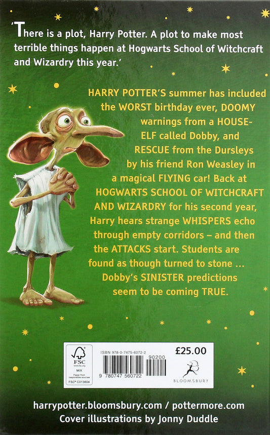 Harry Potter and the Chamber of Secrets / Harry Potter and the Chamber of Secrets Джоан Роулинг 978-0-7475-6072-2-2