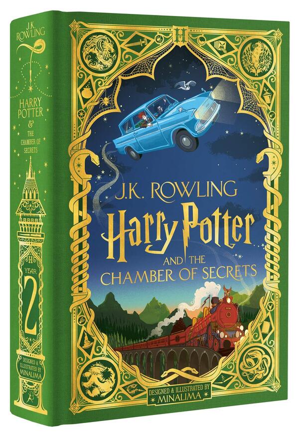 Harry Potter and the Chamber of Secrets (MinaLima Edition) / Harry Potter and the Chamber of Secrets (MinaLima Edition) Джоан Роулинг 978-1-5266-3788-8-1