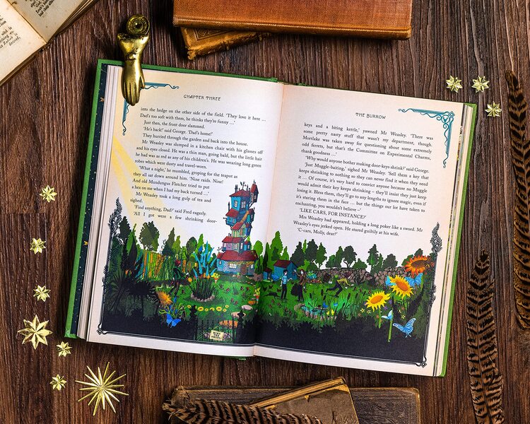 Harry Potter and the Chamber of Secrets (MinaLima Edition) / Harry Potter and the Chamber of Secrets (MinaLima Edition) Джоан Роулинг 978-1-5266-3788-8-4