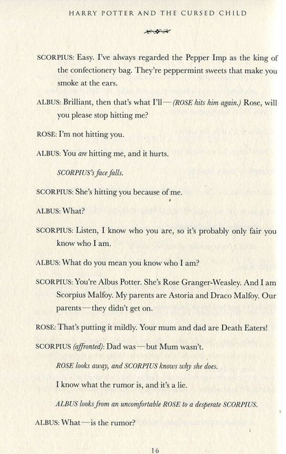 Harry Potter and the Cursed Child / Harry Potter and the Cursed Child Джоан Роулинг, Джек Торн, Джон Тиффани 978-1-338-09913-3-6