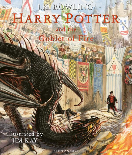 Harry Potter and the Goblet of Fire. Illustrated Edition / Harry Potter and the Goblet of Fire. Illustrated Edition Джоан Роулинг 9781408845677-1