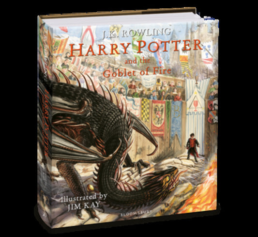Harry Potter and the Goblet of Fire. Illustrated Edition / Harry Potter and the Goblet of Fire. Illustrated Edition Джоан Роулинг 9781408845677-2