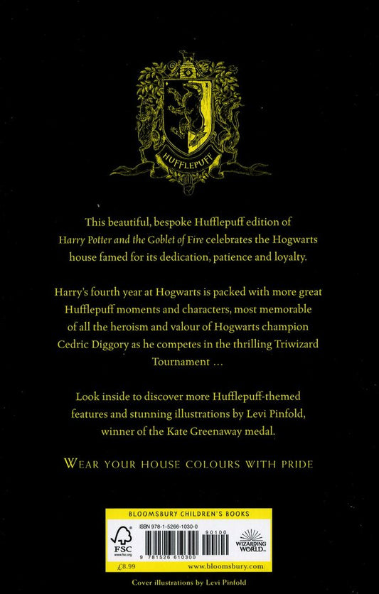 Harry Potter and the Goblet of Fire (Hufflepuff Edition) / Harry Potter and the Goblet of Fire (Hufflepuff Edition) Джоан Роулинг 9781526610300-2
