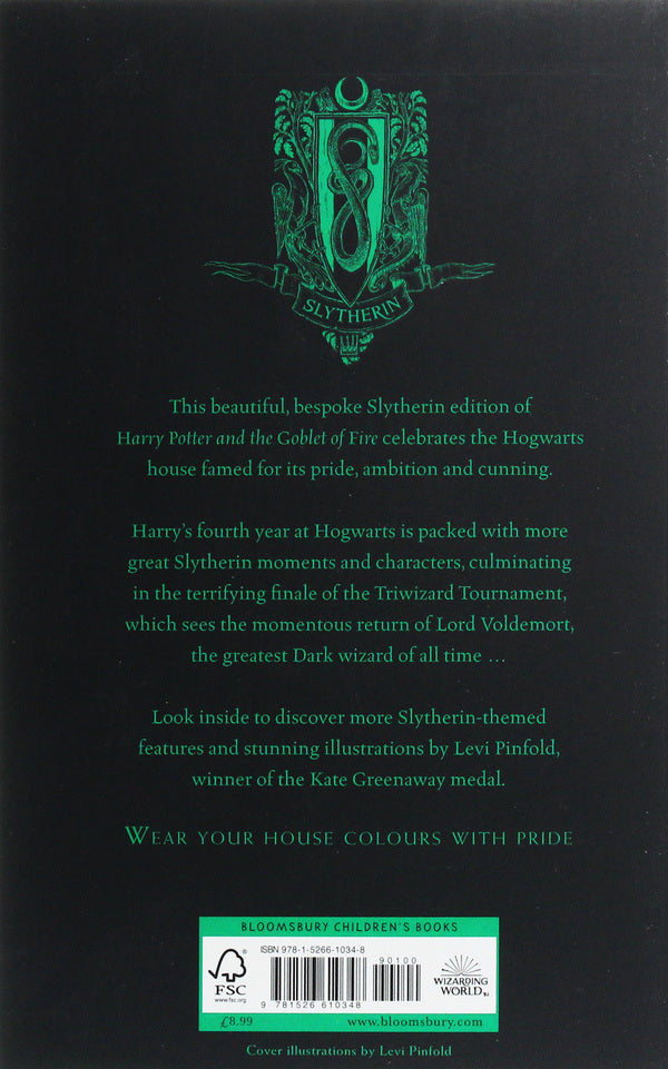 Harry Potter and the Goblet of Fire (Slytherin Edition) / Harry Potter and the Goblet of Fire (Slytherin Edition) Джоан Роулинг 9781526610348-3
