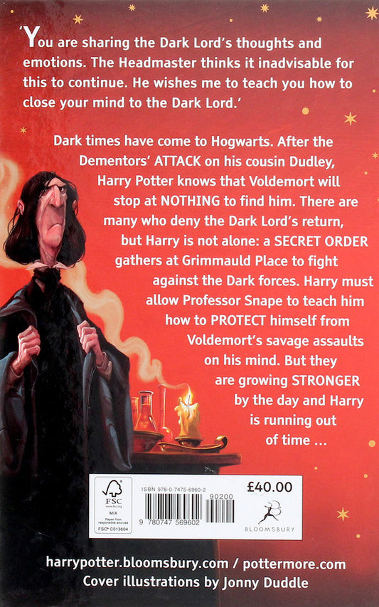 Harry Potter and the Order of the Phoenix / Harry Potter and the Order of the Phoenix Джоан Роулинг 978-0-7475-6960-2-2