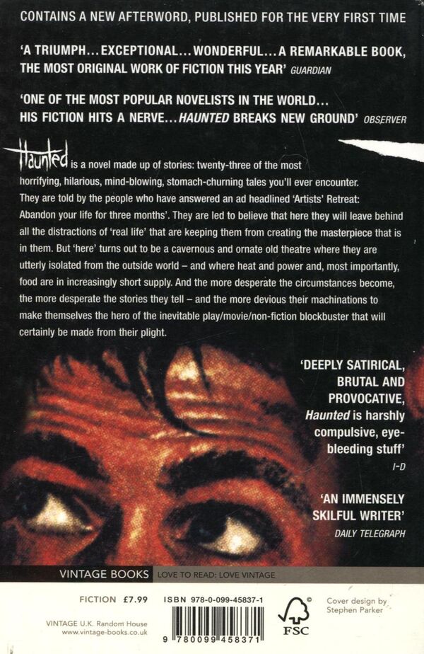 Haunted / Haunted Чак Паланик 9780099458371-2