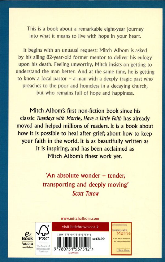 Have A Little Faith / Have A Little Faith Митч Элбом 9780751537512-2