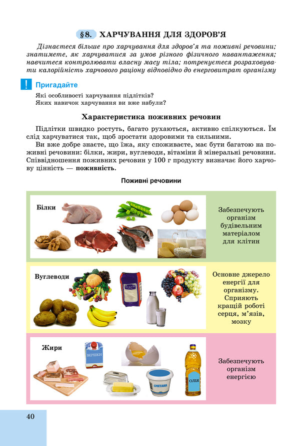 Health Basics. Grade 9. Textbook / Основи здоров’я. 9 клас. Підручник Татьяна Бойченко 978-966-11-0857-7-4