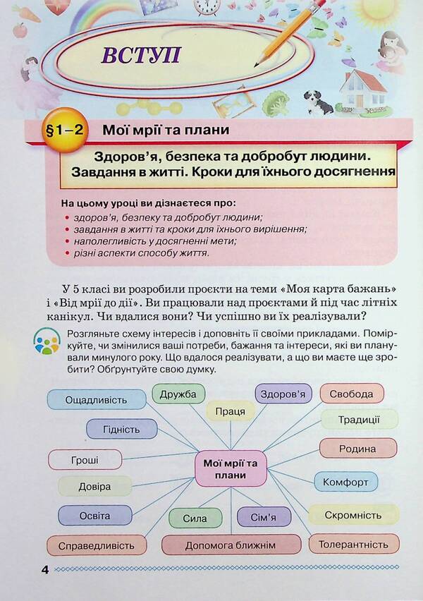 Health, Safety And Welfare. 6Th Grade / Здоров'я, безпека та добробут. 6 клас Natalya Polishchuk / Наталя Поліщук 9789663499406-5