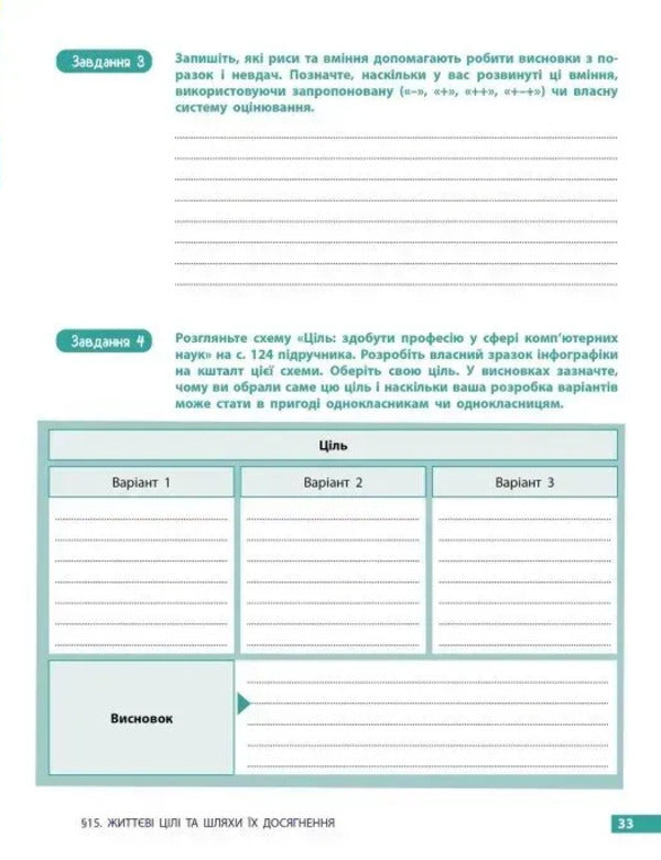 Health, Safety And Well -Being. Grade 8. Workbook / Здоров'я, безпека та добробут. 8 клас. Робочий зошит Elena Shiyan, Vasily Dyakiv, Alevta Sedokochenko, Olga Taglin / Елена Шиян, Василий Дякив, Алевтина Седоченко, Ольга Таглина 9786170998217-4