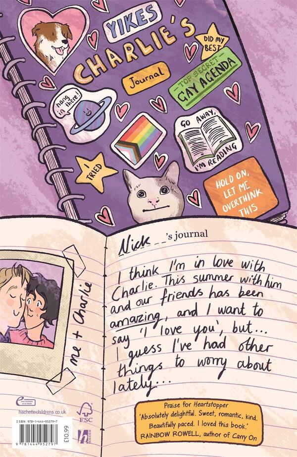 Heartstopper. Volume Four Alice Osman - Элис Осман 9781444952797-2