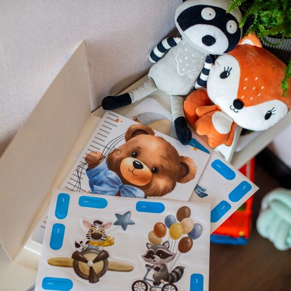 Height Meter And Interior Stickers. For Boys / Зростомір та інтер'єрні наліпки. Для хлопчиків / Author not specified 4823377788946-5