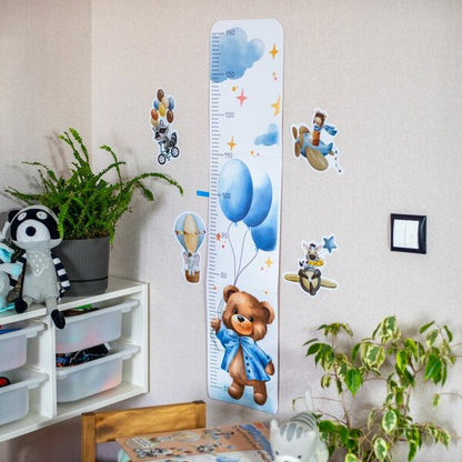 Height Meter And Interior Stickers. For Boys / Зростомір та інтер'єрні наліпки. Для хлопчиків / Author not specified 4823377788946-6
