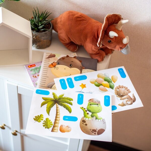 Height Meter And Interior Stickers / Зростомір та інтер'єрні наліпки / Author not specified 4823377788953-4