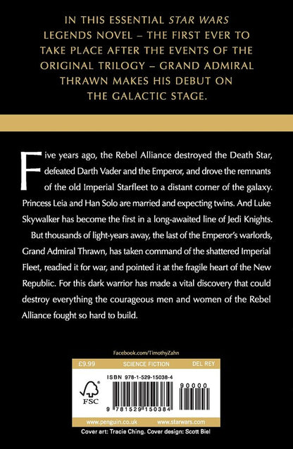 Heir To The Empire. Book 1 Timothy Zahn / Тимоти Зан 9781529150384-2