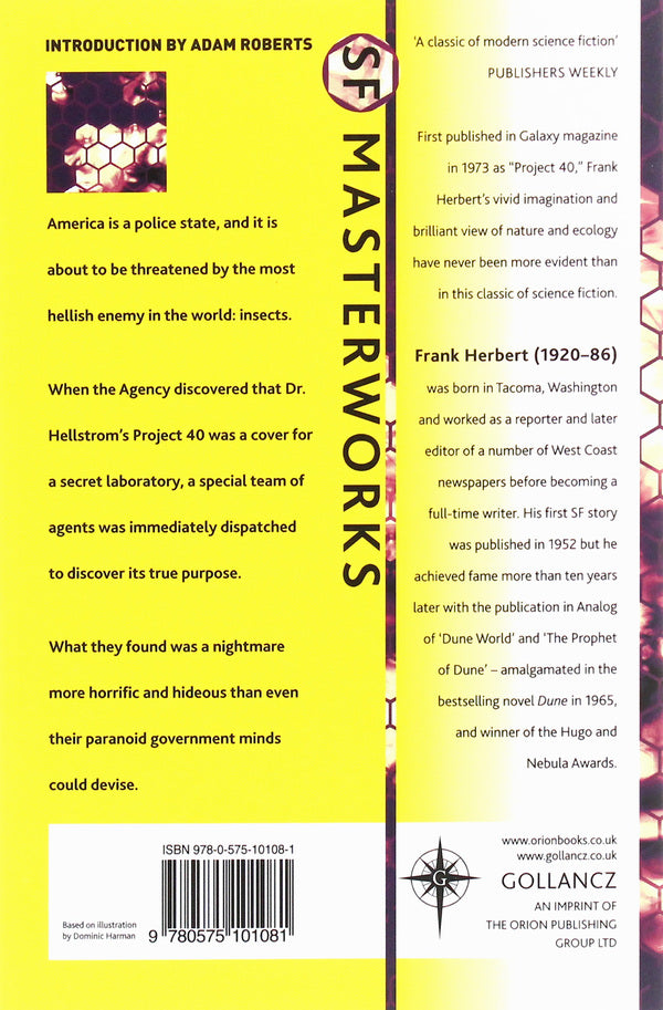 Hellstrom's Hive / Hellstrom's Hive Фрэнк Герберт 978-0-575-10108-1-2