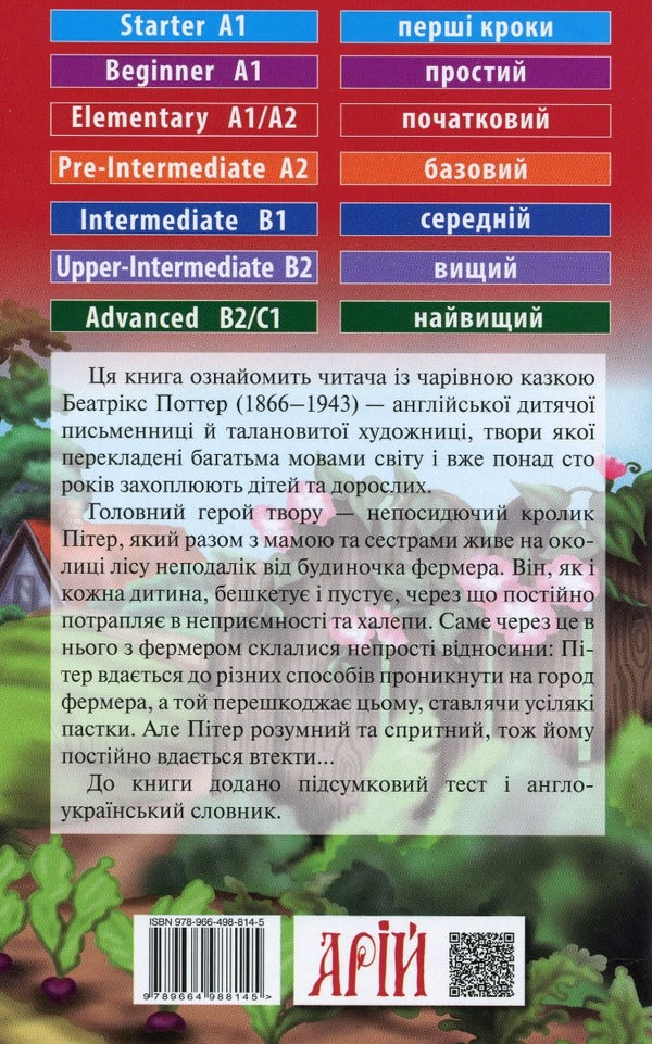 Help Peter Rabbit (The Tale of Peter Rabbit) / Пригоди кролика Пітера (The Tale of Peter Rabbit) Беатрис Поттер 978-966-498-814-5-2