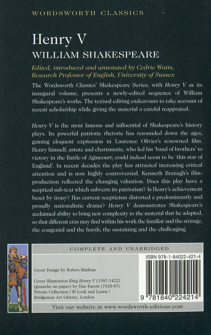 Henry V / Henry V Уильям Шекспир 9781840224214-2