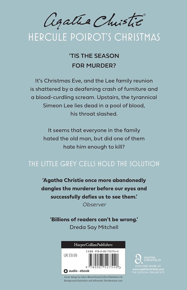 Hercule Poirot's Christmas Agatha Christie / Агата Кристи 9780007527540-2