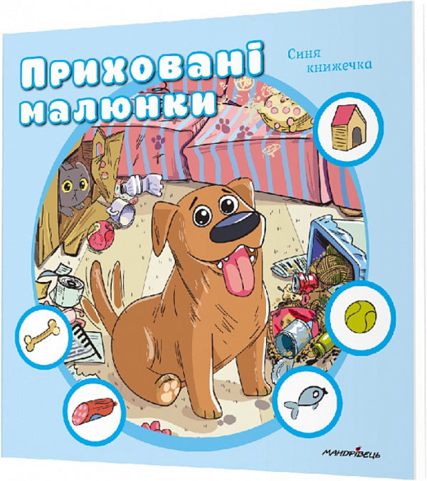 Hidden pictures (blue) / Приховані малюнки (синя)  9789669442987-1