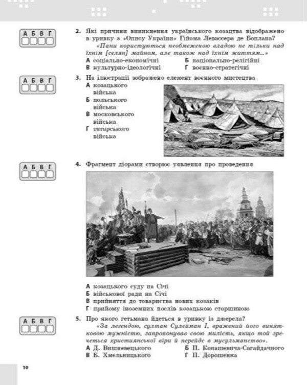 History Of Ukraine. 8Th Grade Current And Final Assessment By Groups Of Results + Diagnostic Work / Історія України. 8 клас. Поточне та підсумкове оцінювання за групами результатів + діагностувальна робота Alexander Gysem / Олександр Гісем 9786170999863-5